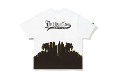 BAPE X JEFF HAMILTON - ABC CAMO BY BATHING APE MULTI LOGO RELAXED FIT TEE