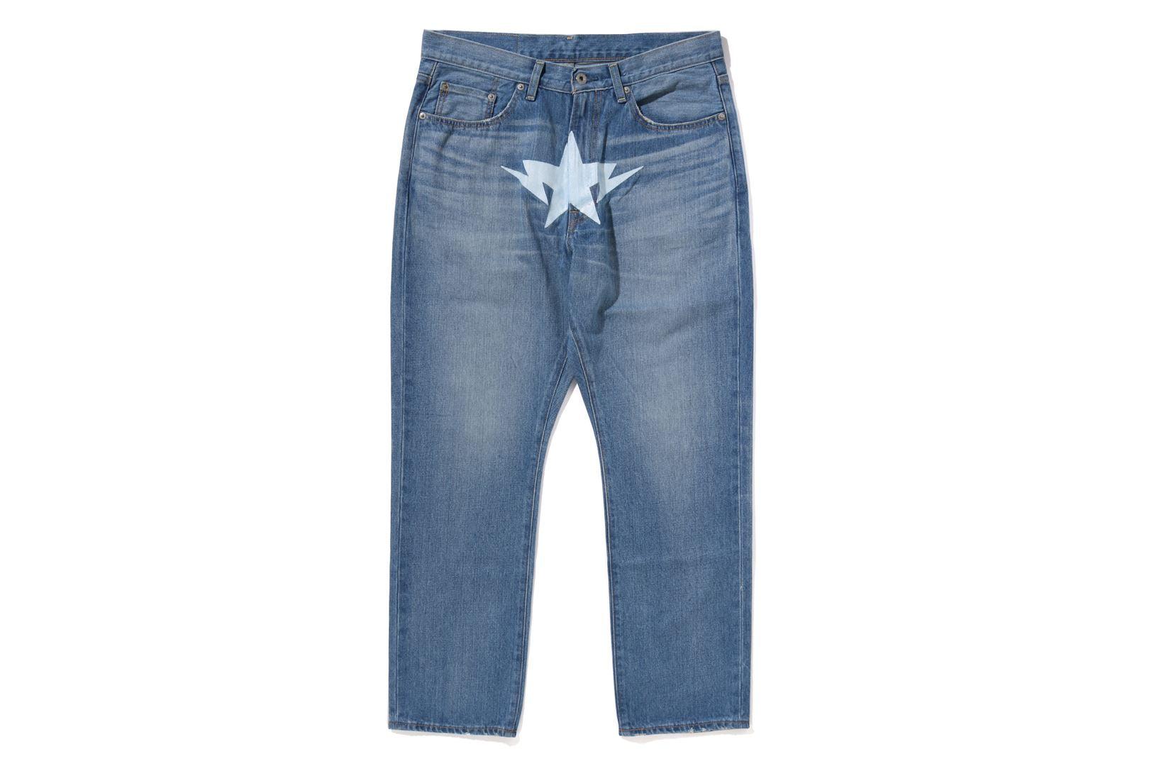 TWIN STA RELAXED FIT 13OZ DENIM PANTS