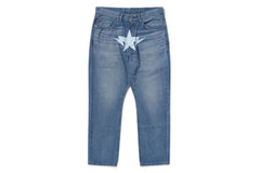 TWIN STA RELAXED FIT 13OZ DENIM PANTS