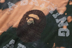 TIE DYE COLLEGE RELAXED FIT PULLOVER HOODIE