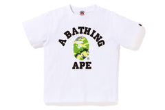 WOODLAND CAMO COLLEGE TEE KIDS