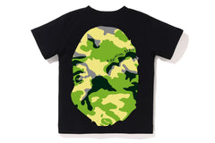 WOODLAND CAMO BIG APE HEAD TEE KIDS