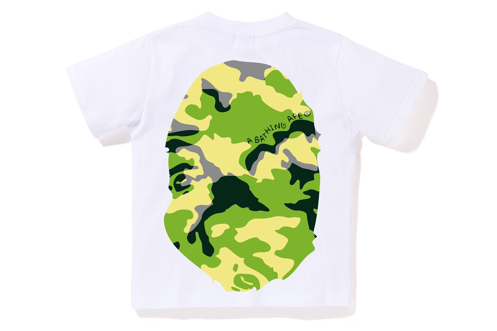 WOODLAND CAMO BIG APE HEAD TEE KIDS