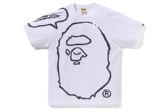 BAPE X JOSHUA VIDES APE HEAD TEE