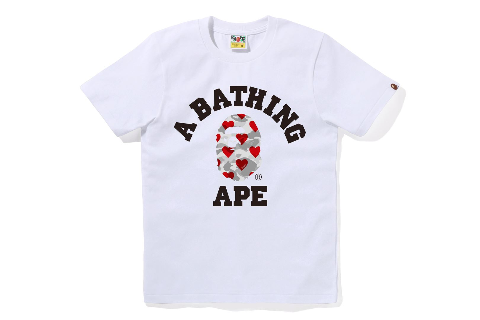 I LOVE BAPE COLLEGE TEE LADIES