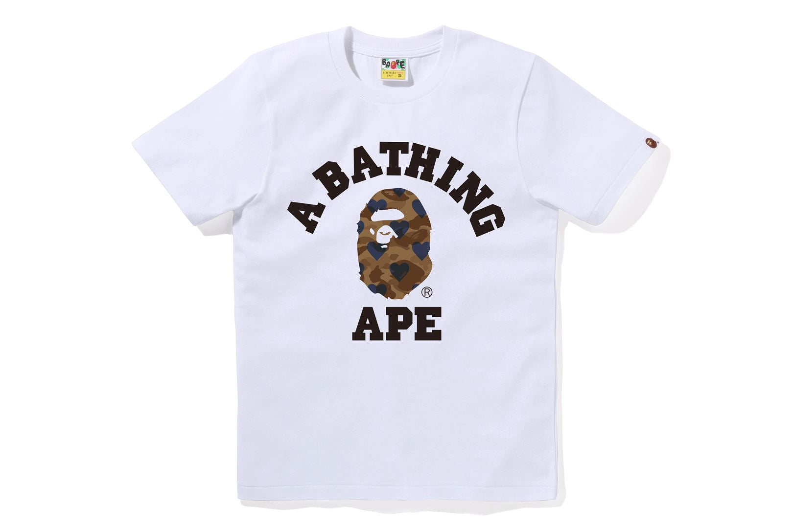 I LOVE BAPE COLLEGE TEE LADIES