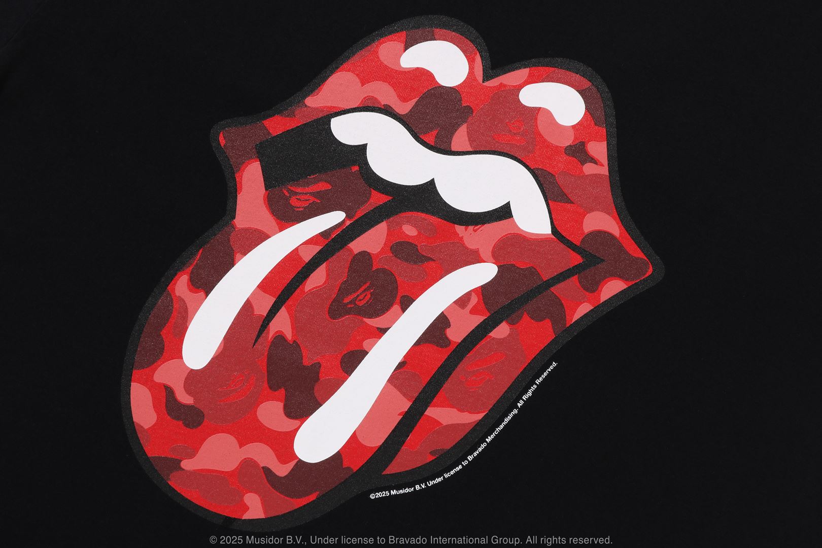 BAPE X ROLLING STONES - TEE