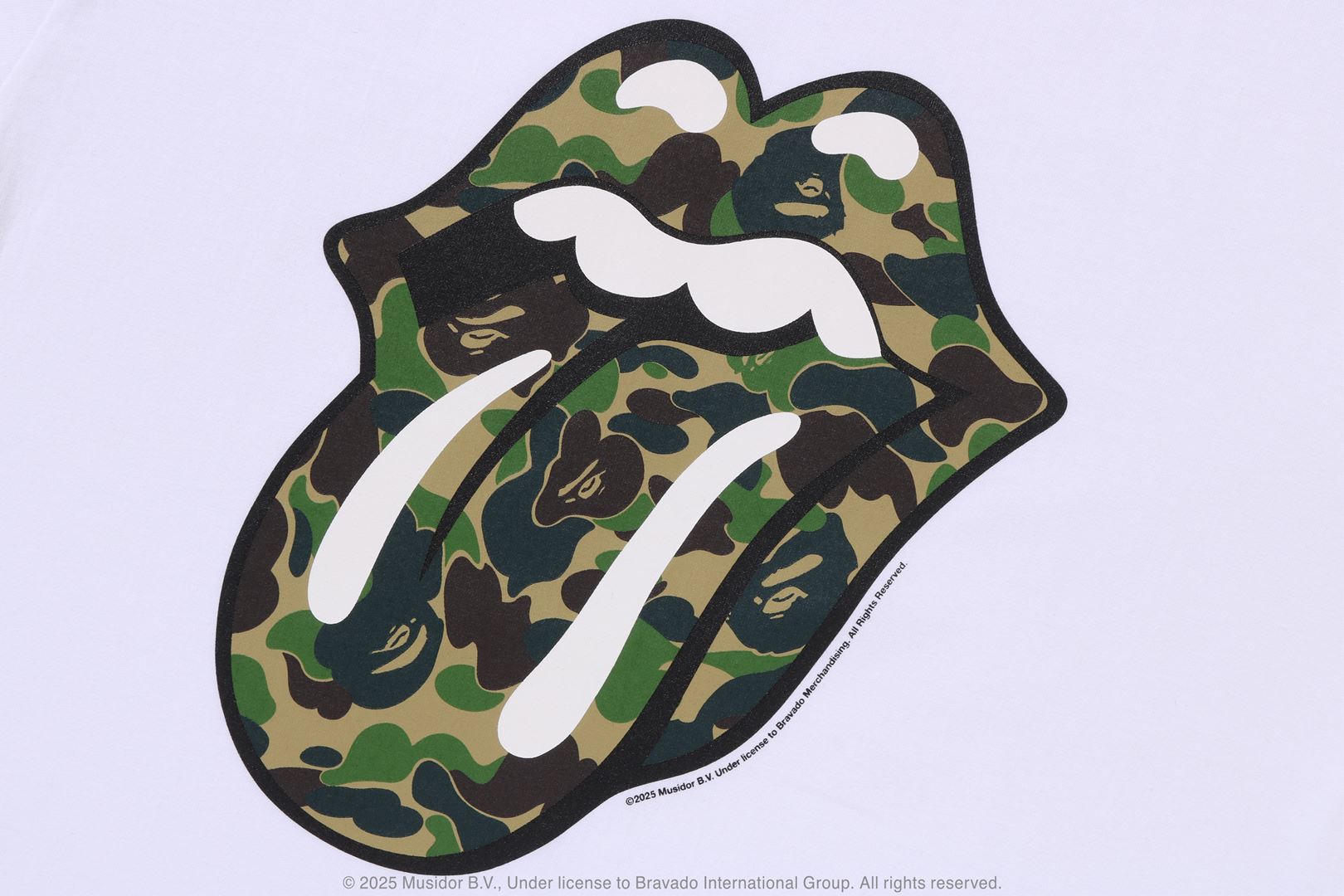 BAPE X ROLLING STONES - TEE