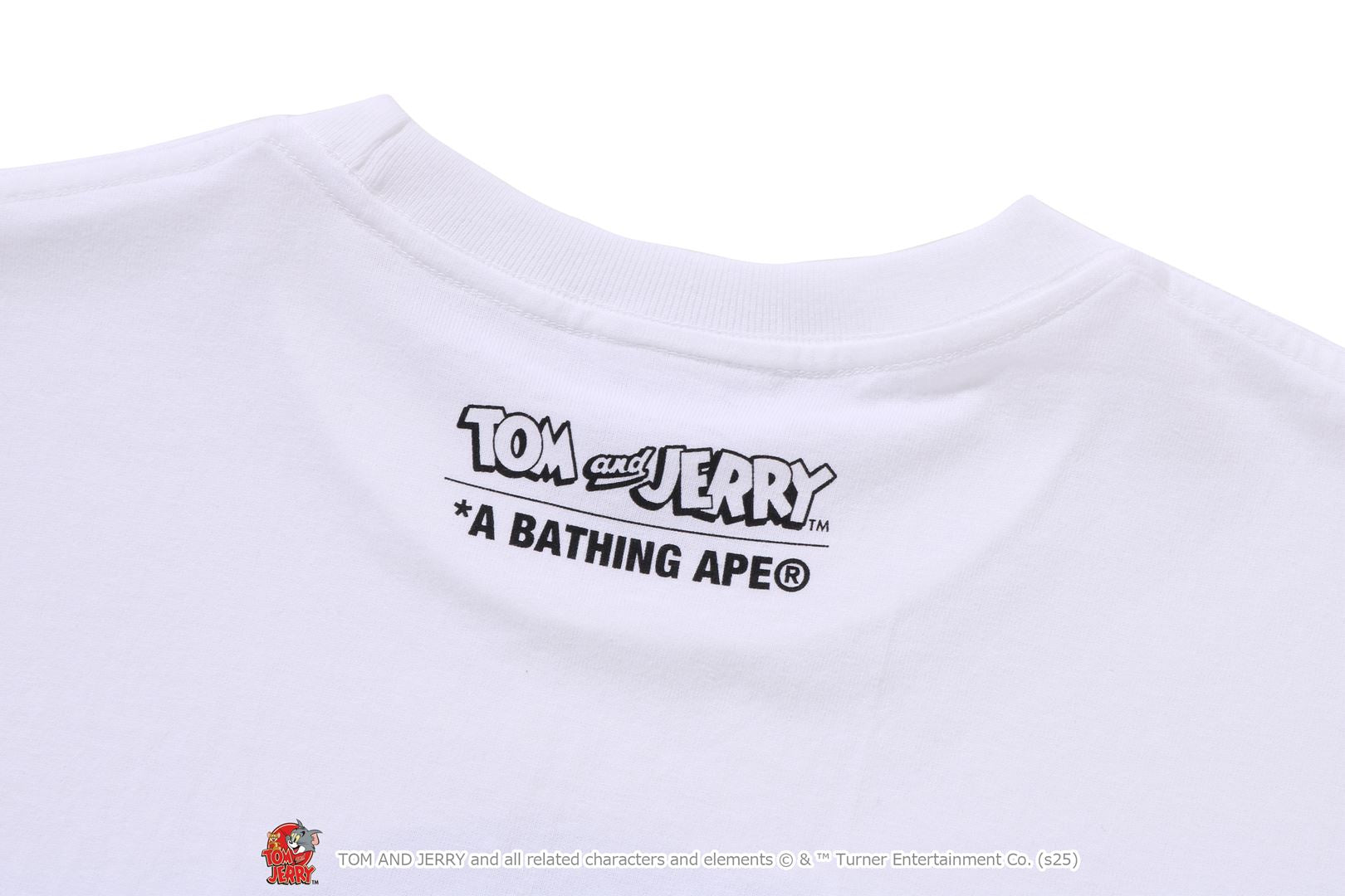 BAPE X TOM AND JERRY 85TH -  APE HEAD TEE M