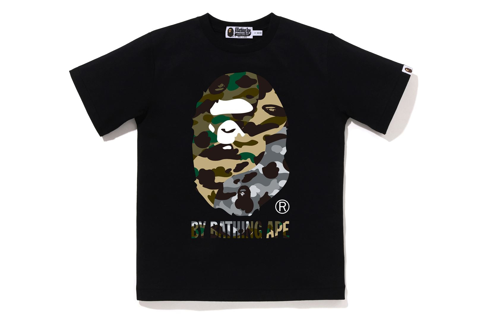 1ST CAMO CRAZY BY BATHING APE TEE JUNIOR