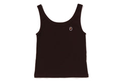 APE HEAD ONE POINT RIB TANK TOP LADIES