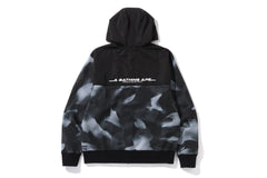 STROKE CAMO RELAXED FIT ZIP HOODIE