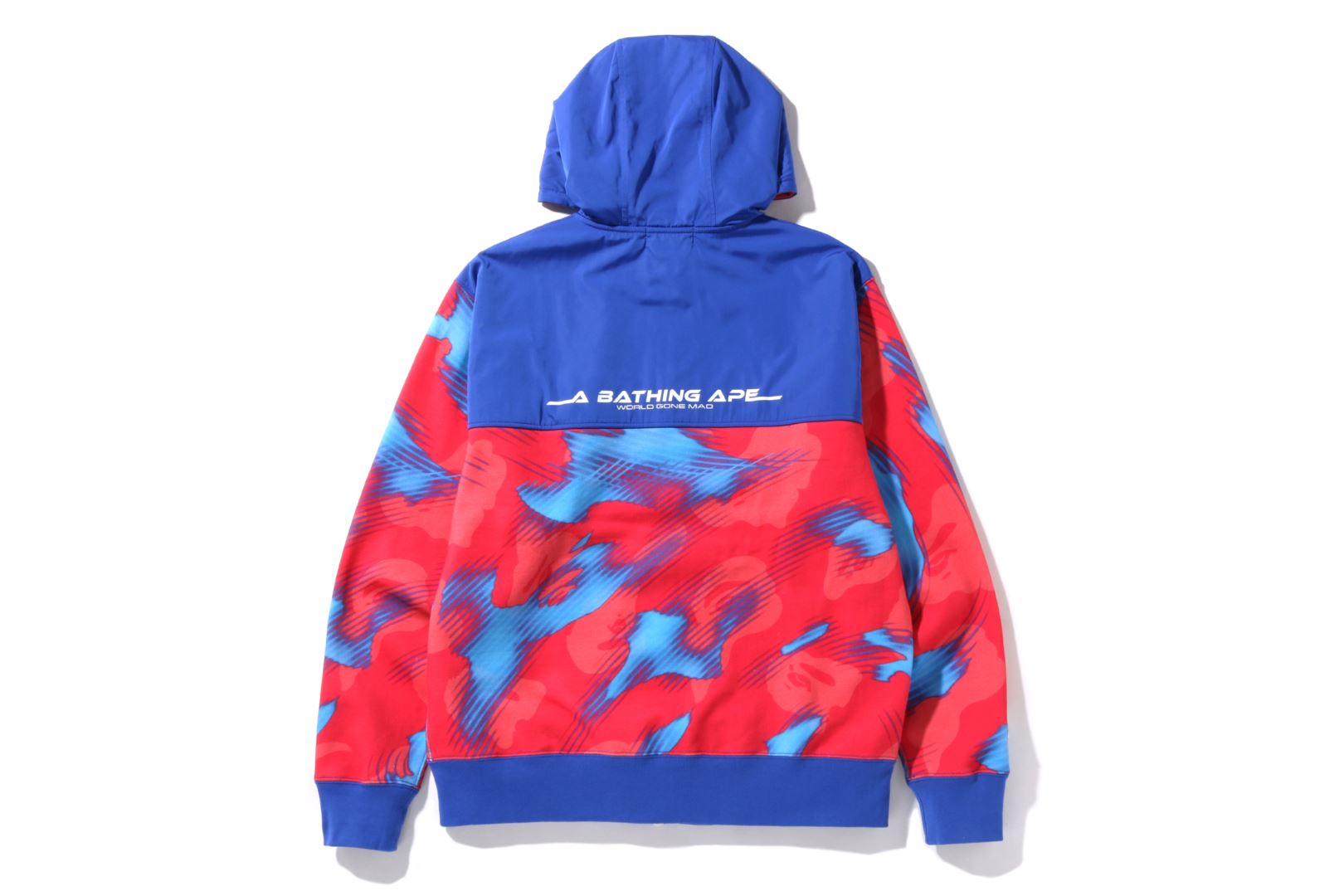 STROKE CAMO RELAXED FIT ZIP HOODIE
