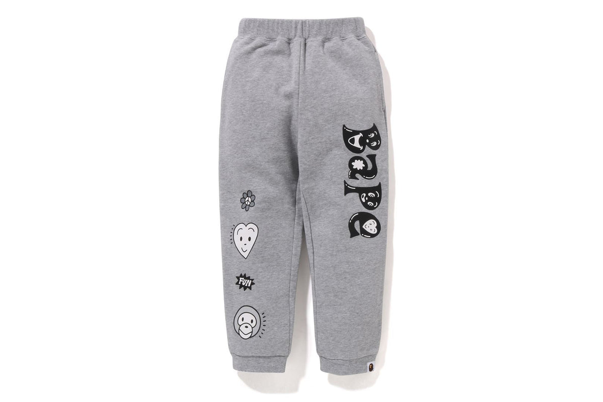 BAPE KIDSÂ® X CHOCOMOO SWEAT PANTS