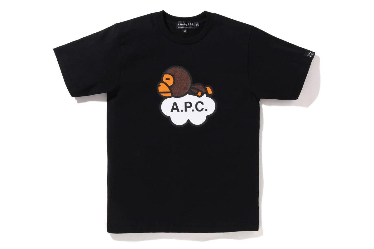 BAPEÂ® X A.P.C. MILO WIDE TEE