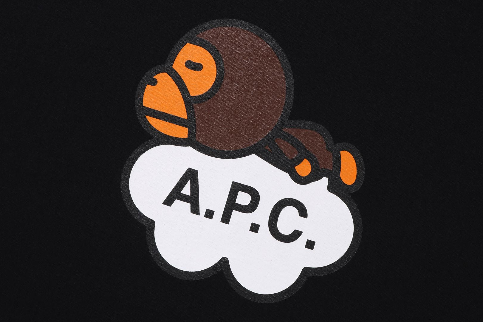 BAPEÂ® X A.P.C. MILO WIDE TEE