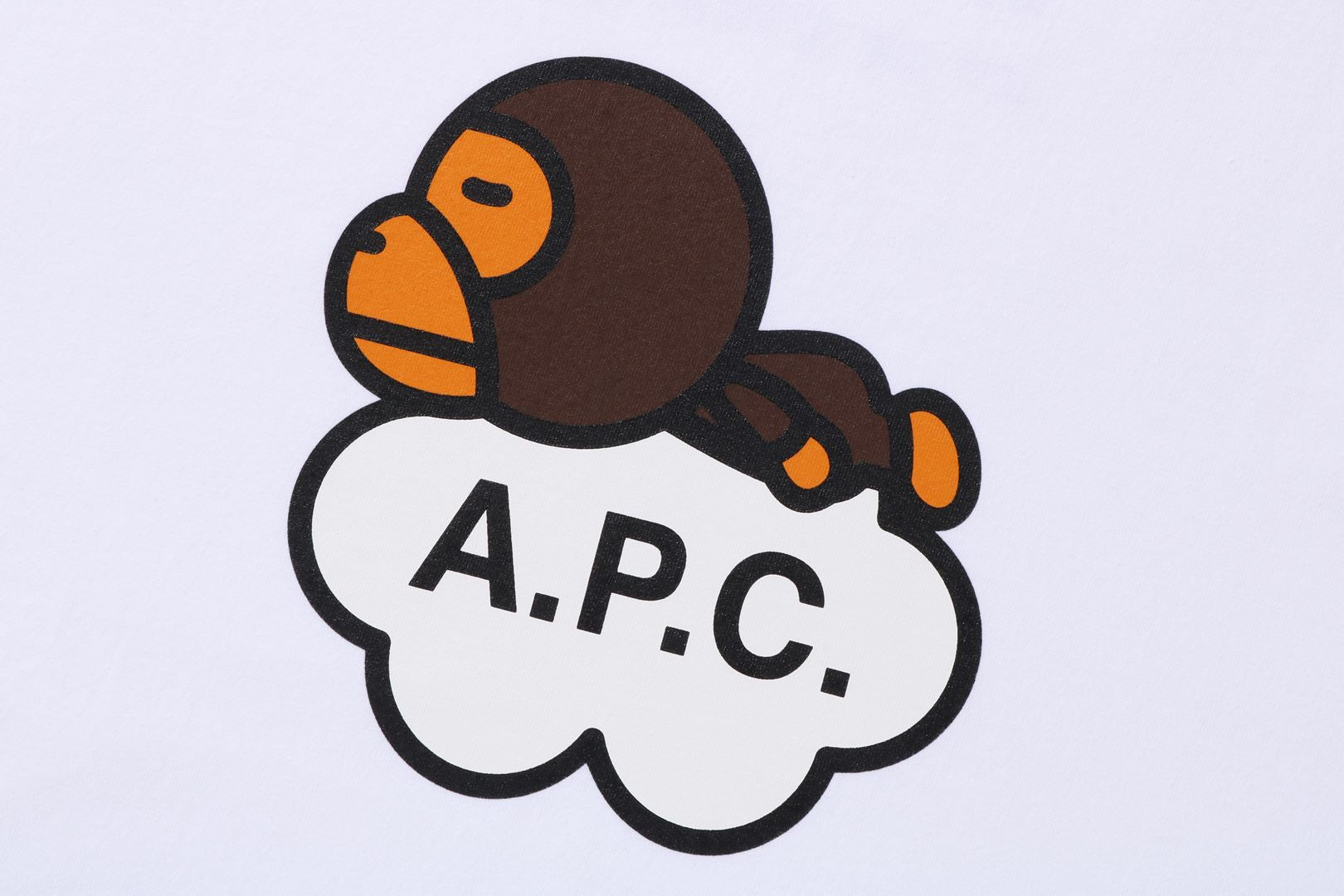 BAPEÂ® X A.P.C. MILO WIDE TEE