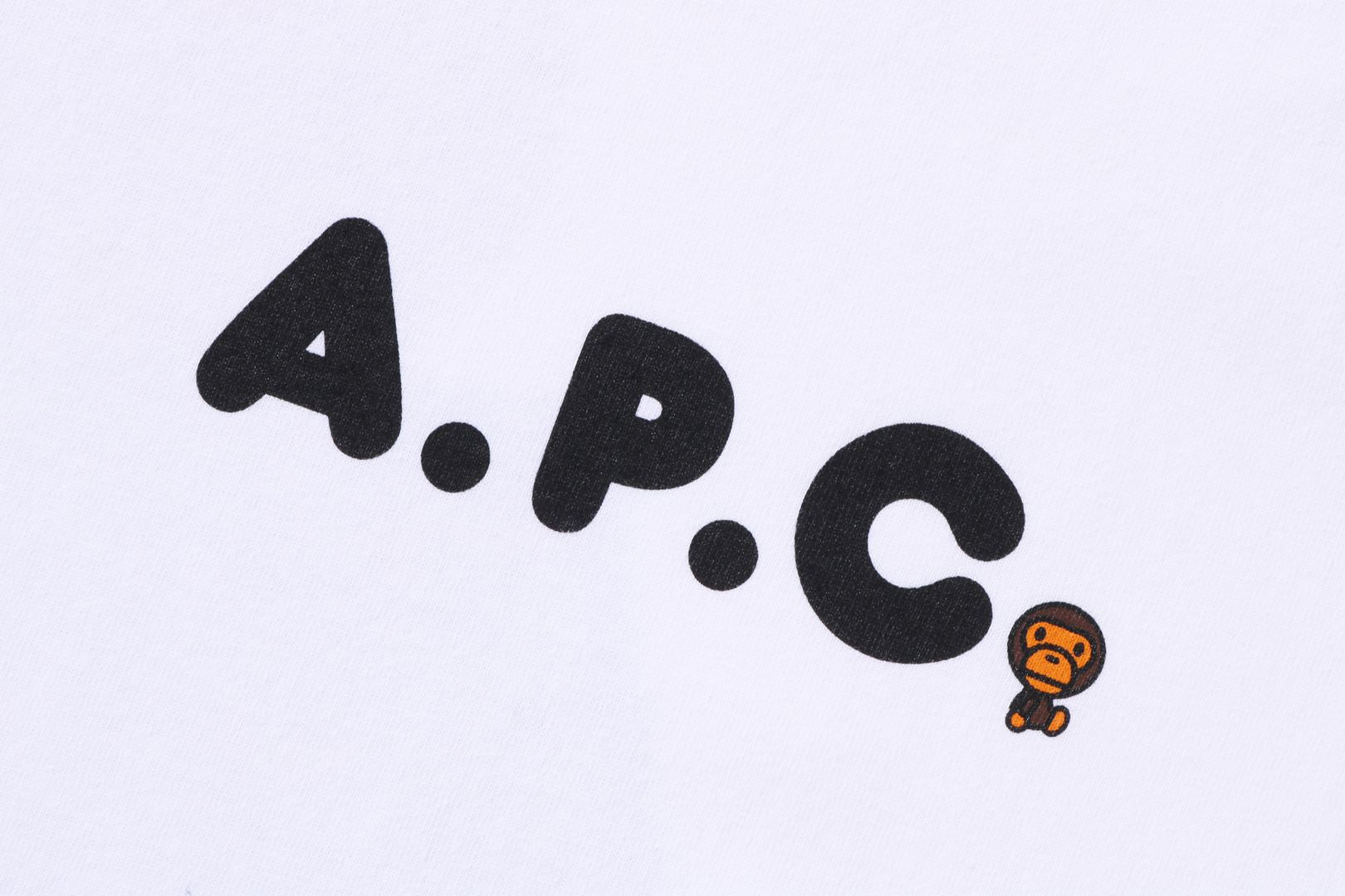 BAPEÂ® X A.P.C. MILO ON APC WIDE TEE