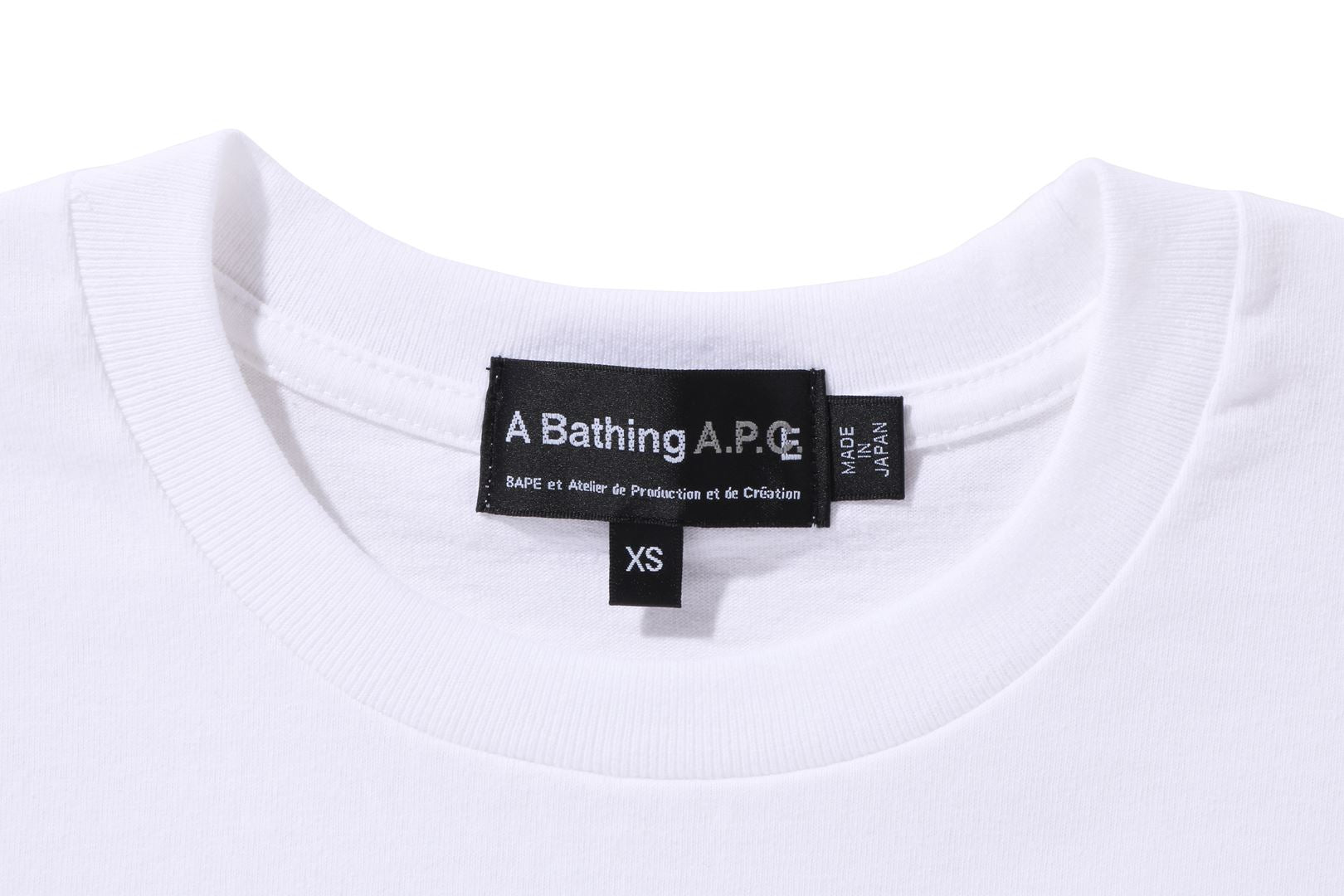 BAPEÂ® X A.P.C. MILO ON APC WIDE TEE