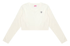 V NECK KNIT TOP LADIES