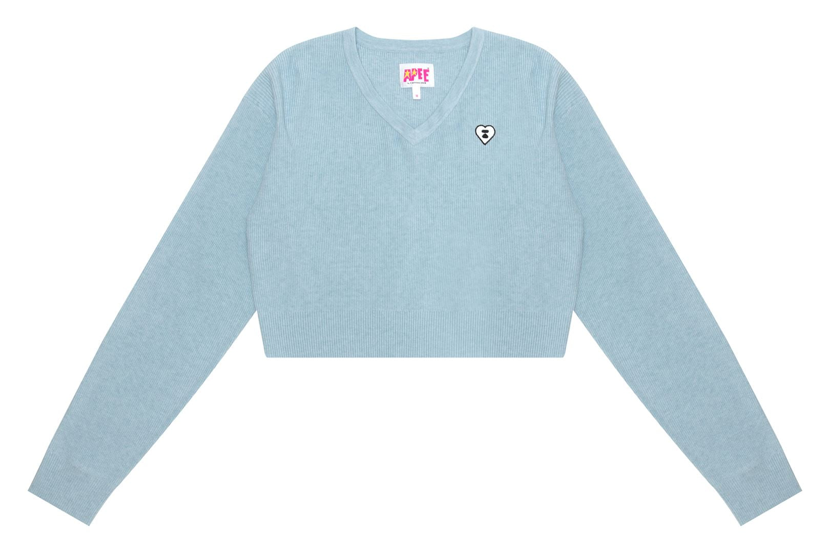 V NECK KNIT TOP LADIES