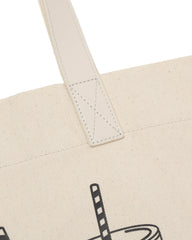 BAPY OVERSIZED CANVAS TOTE BAG