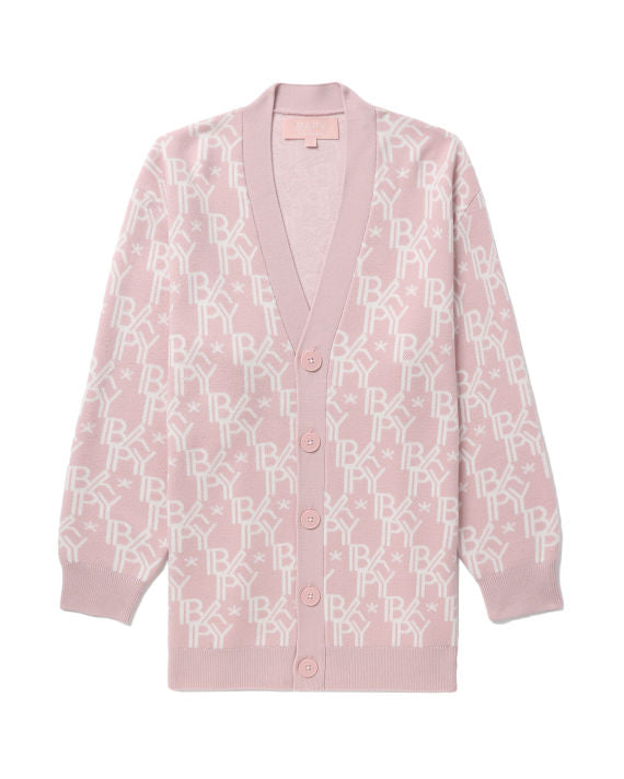 BAPY MONOGRAM CARDIGAN LADIES