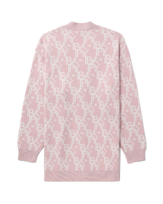 BAPY MONOGRAM CARDIGAN LADIES