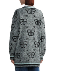 BAPY MONOGRAM CARDIGAN LADIES