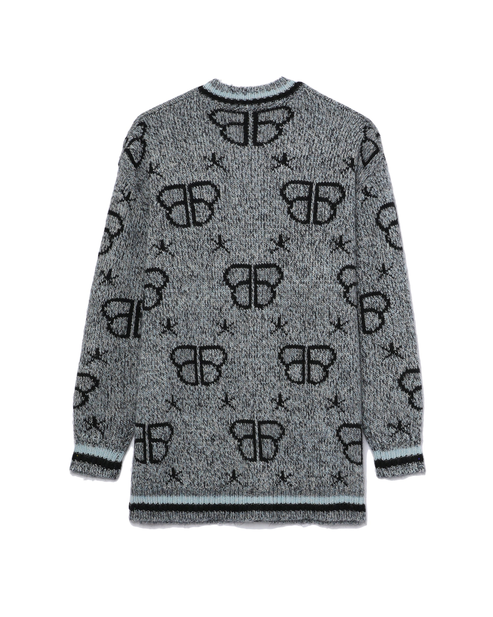 BAPY MONOGRAM CARDIGAN LADIES