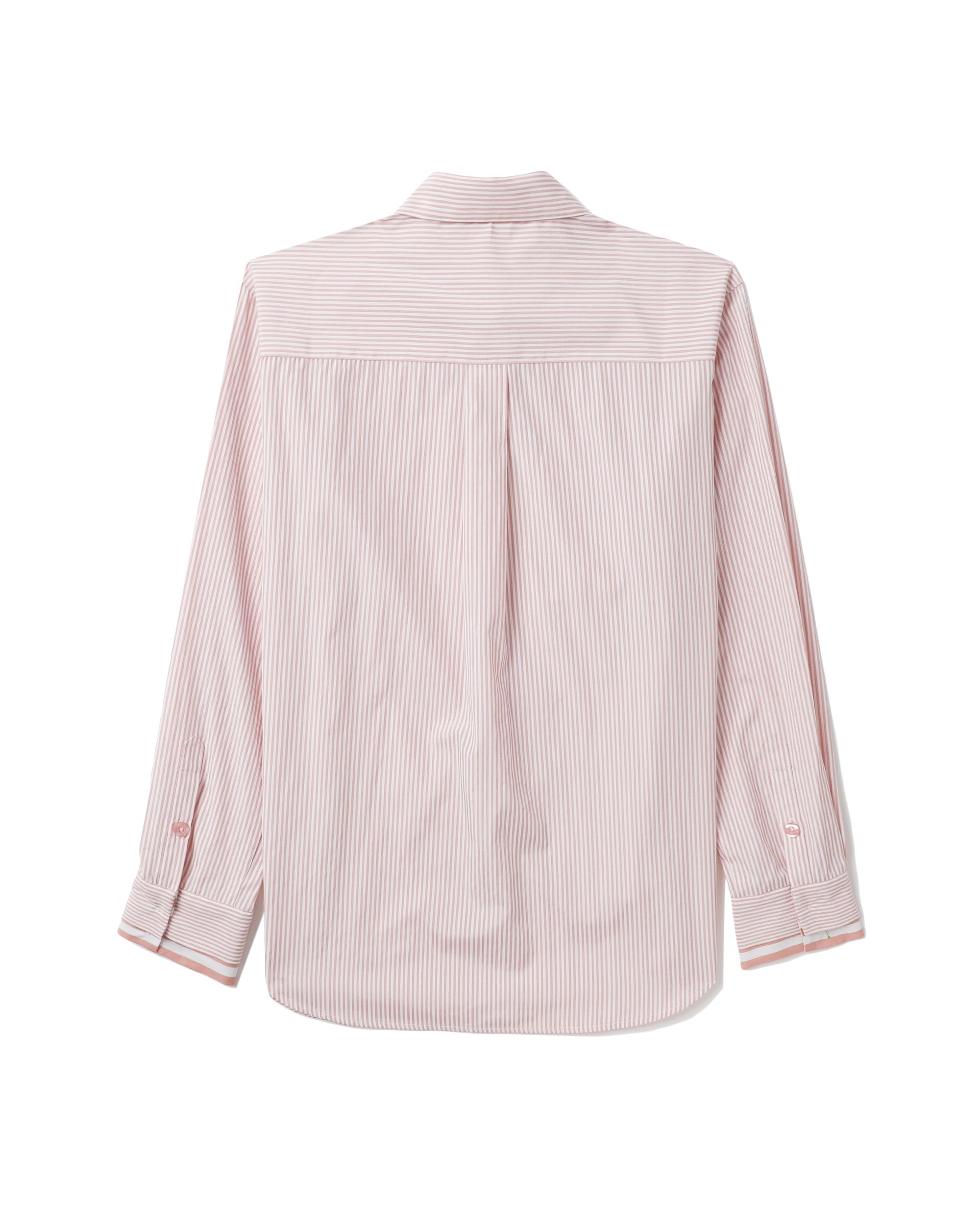 BAPY PINK STRIPES SHIRT LADIES